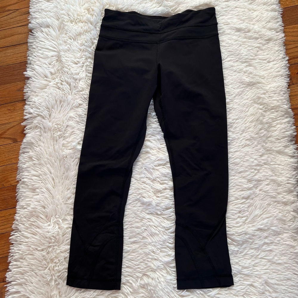 Lululemon Women cropped leggings size 4‎ - Picture 2 of 10